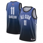 All-Star 2023 Trikot Team 1 Demar Derozan 11 Nike Blau Swingman - Herren